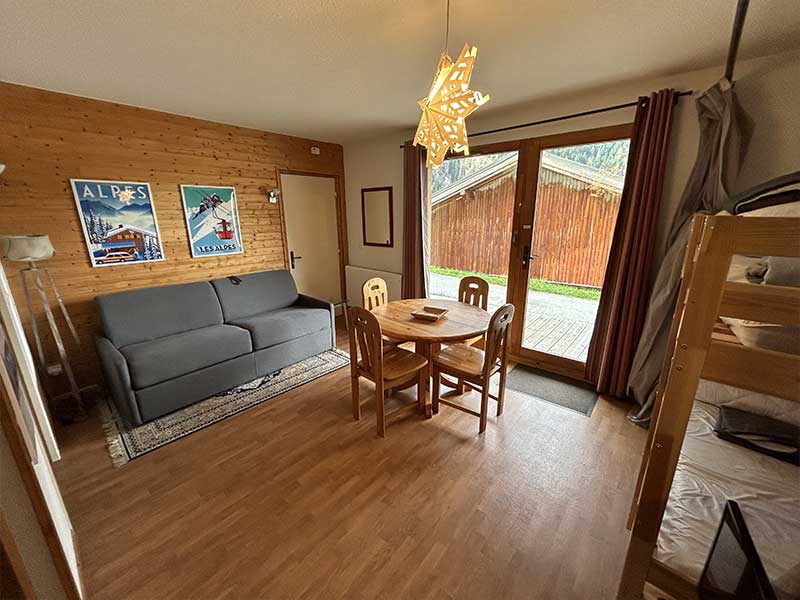 Studio 4 personnes avec un lit superposé Orelle 3 Vallées - Spa & Piscine - Apt 005